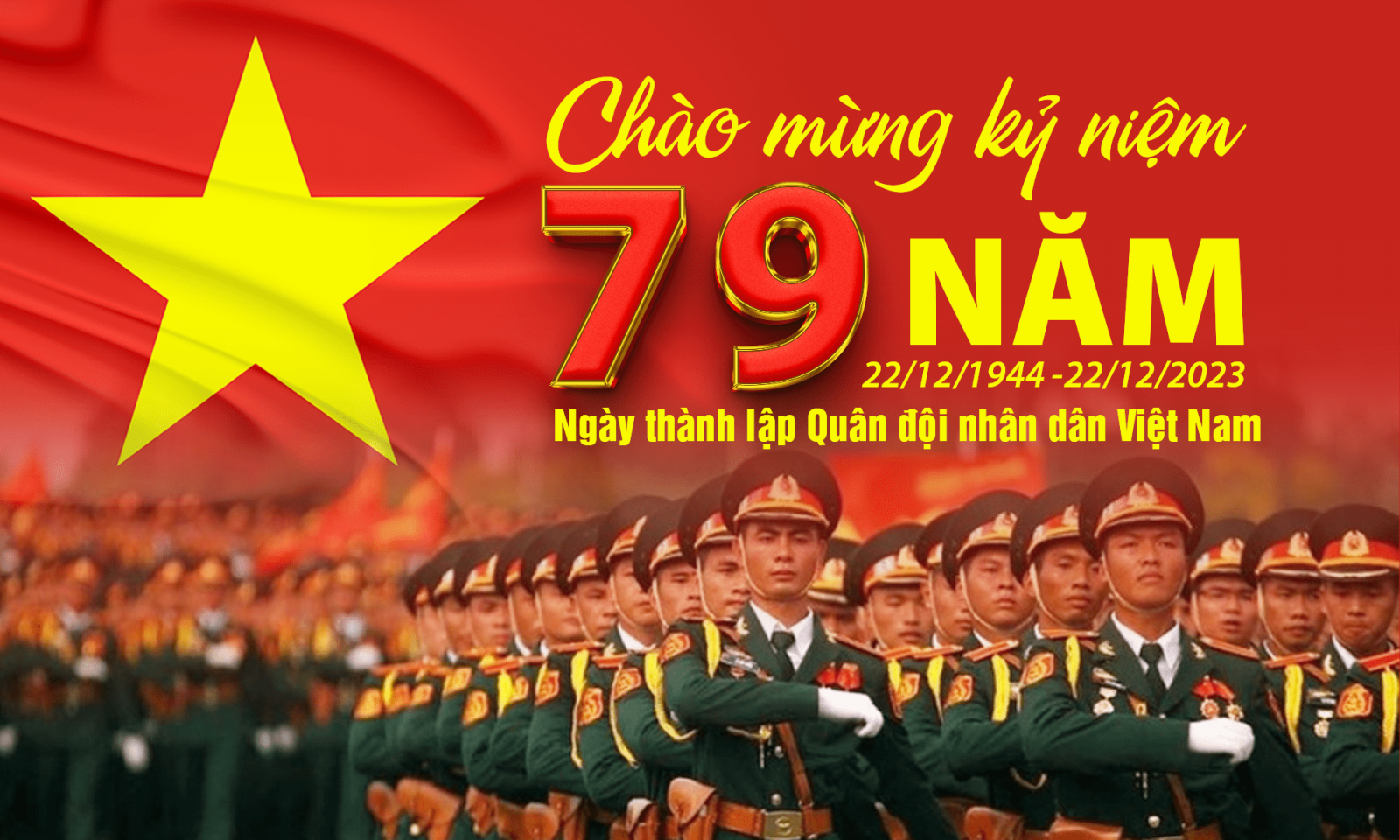 CHƯƠNG TRÌNH ƯU ĐÃI CHÀO MỪNG 22/12 - NGÀY QUÂN ĐỘI NHÂN DÂN VIỆT NAM 1